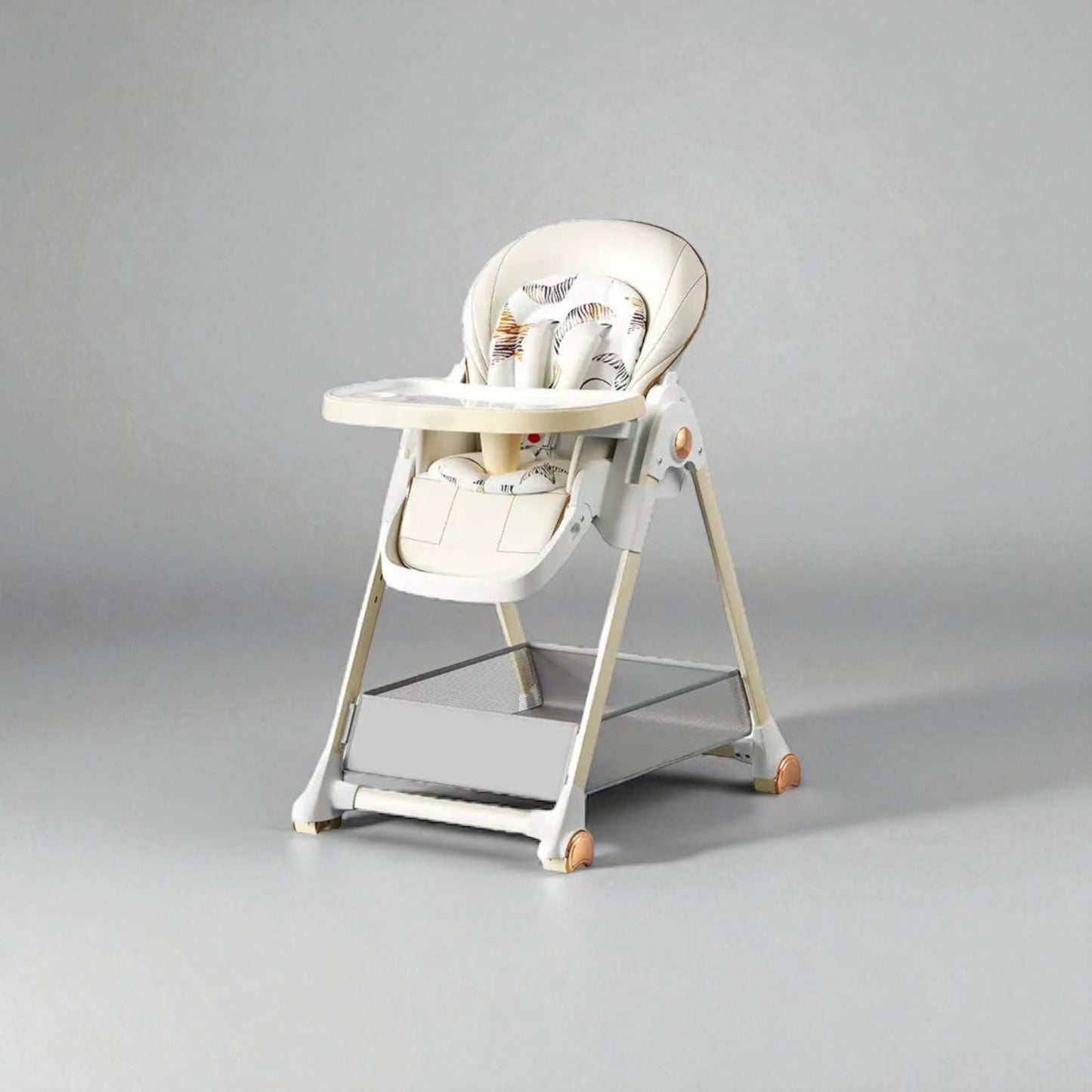 Chaise haute évolutive 3 en 1 – Confortable, pliable et inclinable dès la naissance