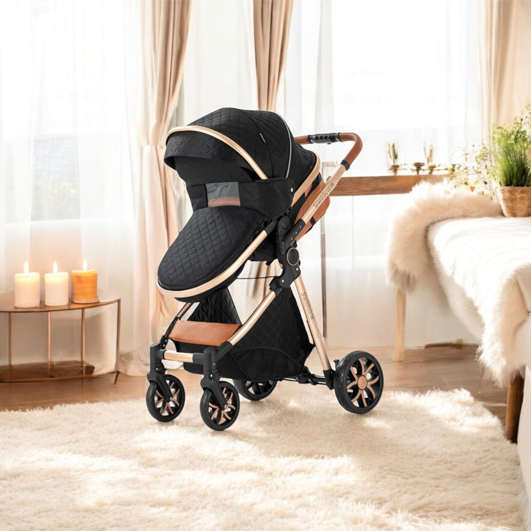 Poussette 3 en 1 Nova – Évolutive, compacte et tout terrain dès la naissance