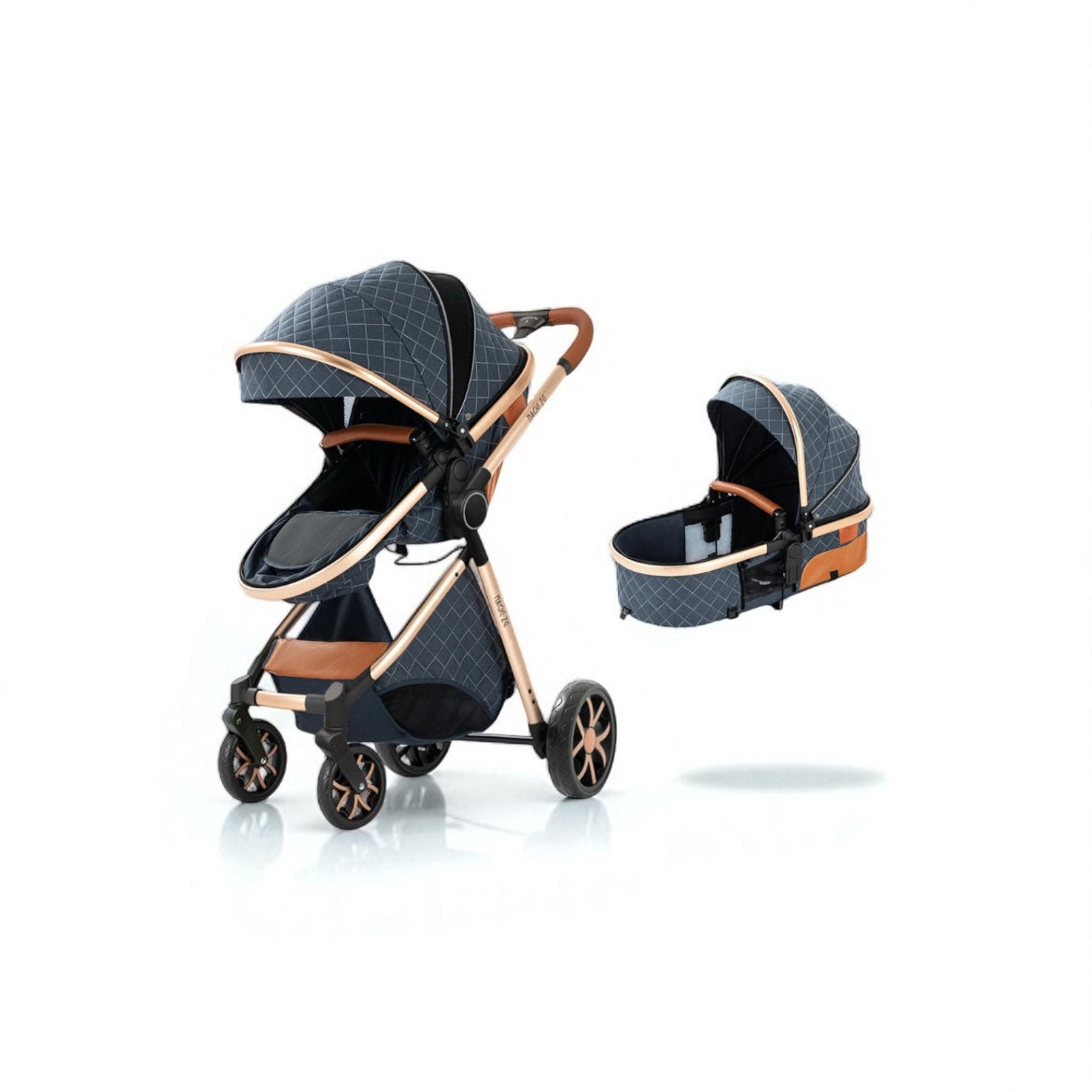 Poussette 3 en 1 Nova – Évolutive, compacte et tout terrain dès la naissance