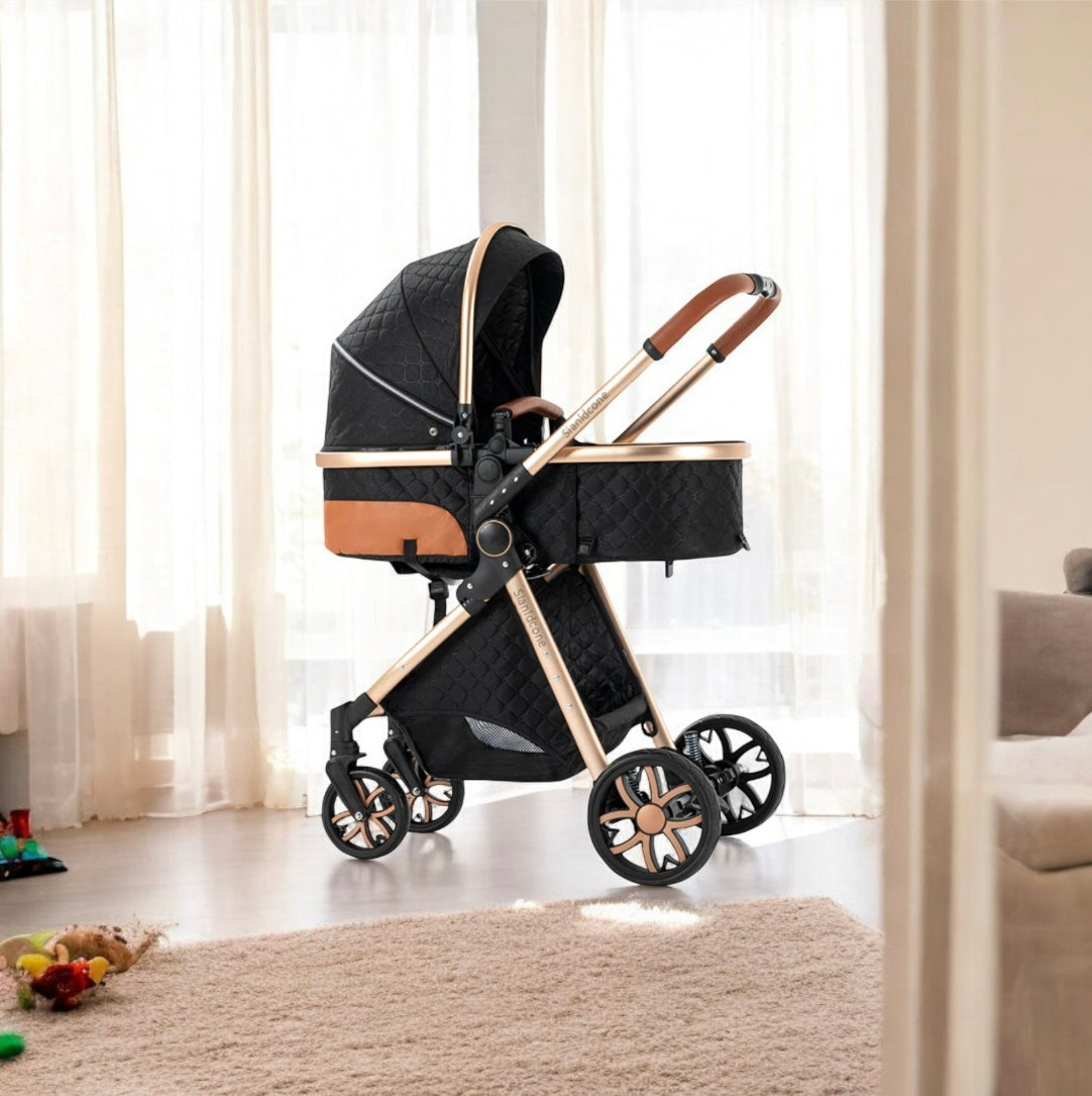 Poussette 3 en 1 Nova – Évolutive, compacte et tout terrain dès la naissance