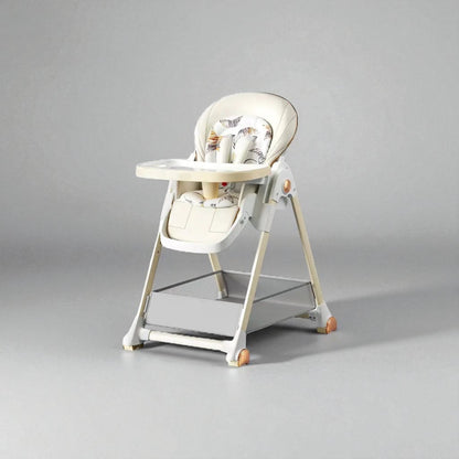 Chaise haute évolutive 3 en 1 – Confortable, pliable et inclinable dès la naissance
