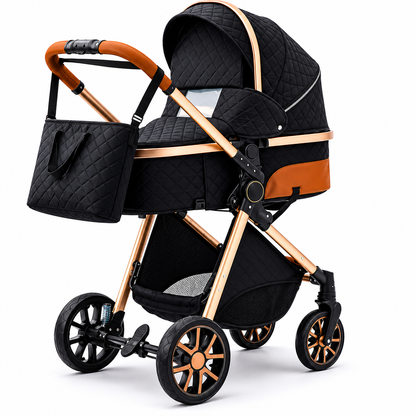 Poussette 3 en 1 Nova – Évolutive, compacte et tout terrain dès la naissance