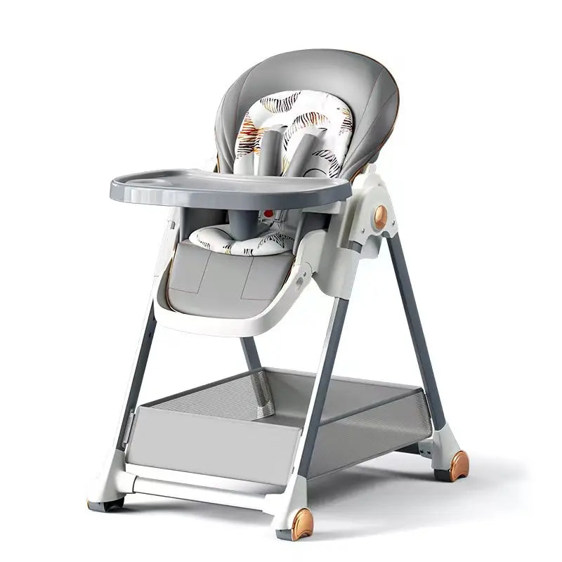 Chaise haute évolutive 3 en 1 – Confortable, pliable et inclinable dès la naissance