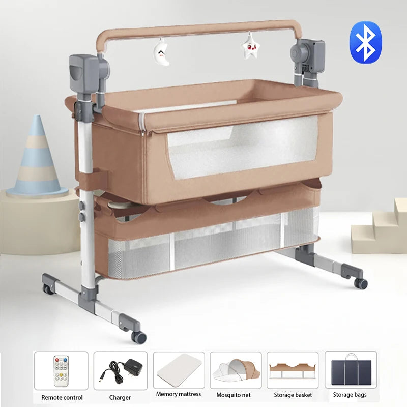 Berceau évolutif Bluetooth – portable et pliable